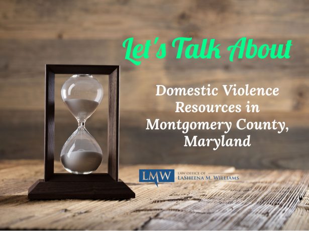 Let's Talk About Montgomery County Maryland Domestic Violence